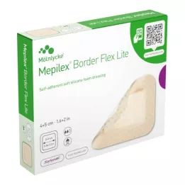 MEPILEX Border Flex Lite penový obväz 4x5 cm, 10 ks