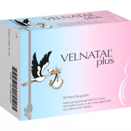 VELNATAL plus kapsuly Quatrefolic, 30 ks