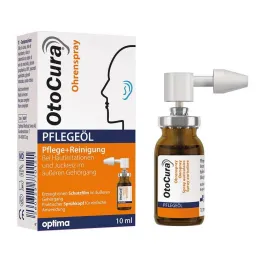 OtoCura® ušný sprej ošetrujúci olej, 10 ml