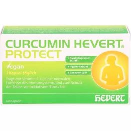 CURCUMIN HEVERT Ochranné kapsuly, 60 ks