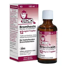 BROMHEXIN Hermes Arzneimittel 12 mg/ml kvapky, 100 ml