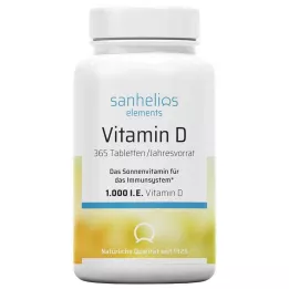 SANHELIOS Vitamín D 1 000 IU tablety, 365 ks