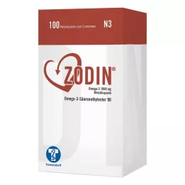 ZODIN Omega-3 1 000 mg mäkké kapsuly, 100 ks