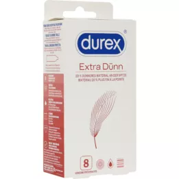 DUREX extra tenké kondómy, 8 kusov