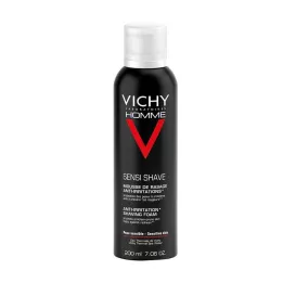 VICHY HOMME Pena na holenie proti podráždeniu pokožky, 200 ml