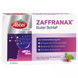ABTEI EXPERT ZAFFRANAX Tablety na dobrý spánok, 20 ks