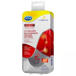 SCHOLL 3/4 vložky na bolesti päty a kolien 40-42, 1X2 ks