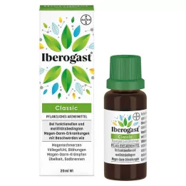 IBEROGAST Klasická perorálna tekutina, 20 ml