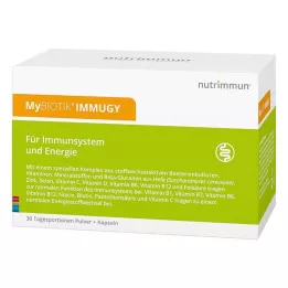 MYBIOTIK IMMUGY Kombinované balenie 30x2 g+60 kapsúl, 1 P