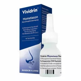 VIVIDRIN Mometason sprej na sennú nádchu 50 μg/strek 140SprSt., 18 g