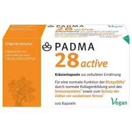 PADMA 28 aktívnych kapsúl, 100 ks
