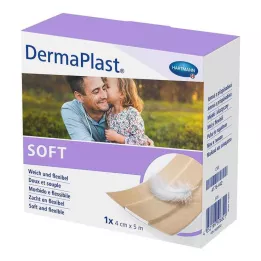 DERMAPLAST SOFT Omietka 4 cmx5 m, 1 kus