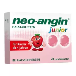 NEO-ANGIN pastilky do krku junior, 24 ks