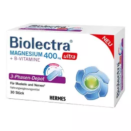 BIOLECTRA Horčík 400 mg ultra 3-fázový depot, 30 ks