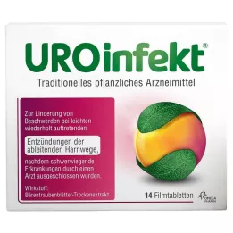 UROINFEKT 864 mg filmom obalené tablety, 14 ks