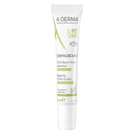 A-Derma Dermalibour + Cica balzam na pery, 15 ml
