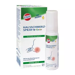 EMSER Sprej na bolesť hrdla pre deti, 30 ml
