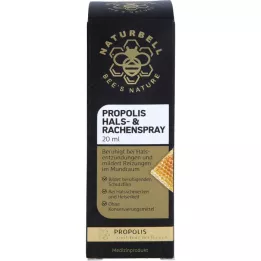 NATURBELL Propolisový sprej do krku & sprej do krku, 20 ml