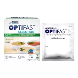 OPTIFAST Výberová polievka v prášku, 8X55 g