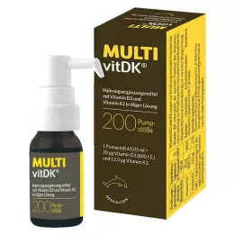 MULTIVITDK Roztok Vitamín D3+K2, 10 ml