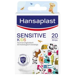 Hansaplast Sensitive detské sadrové pásiky, 20 ks