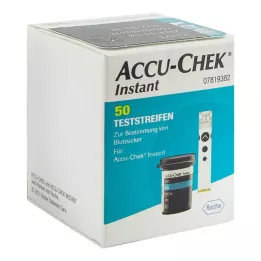 ACCU-CHEK Okamžité testovacie prúžky, 1X50 ks