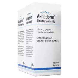 AKNEDERM Citlivý na tinktúru, 2x50 ml