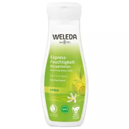 WELEDA Citrus Express Moisture Telové mlieko, 200 ml