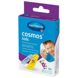 cosmos® kids detské náplasti 2 veľkosti, 20 kusov