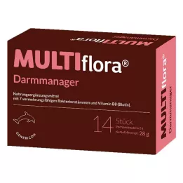 MULTIFLORA Vrecia Darmmanager, 14 kusov