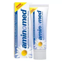 AMINOMED Zubná pasta z kvetov harmančeka bez oxidu titaničitého, 75 ml