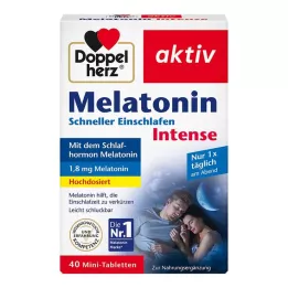 DOPPELHERZ Melatonínové tablety, 40 ks