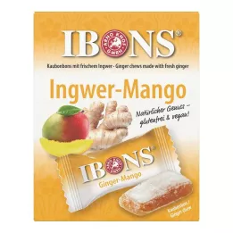 IBONS Zázvorovo mango žuvacie cukríky, 60 g