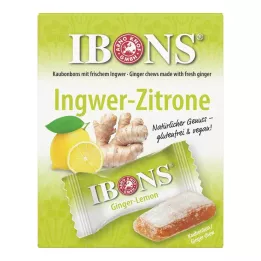 IBONS Žuvacie cukríky s citrónom a zázvorom, 60 g