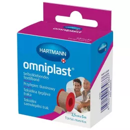 OMNIPLAST Fixačná omietka textilná niť 2,5 cm x 5 m OTC, 1 ks