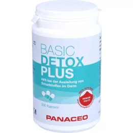 PANACEO Kapsuly Basic Detox Plus, 200 ks