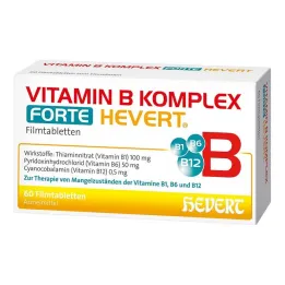 Vitamín B komplex forte Hevert tablety, 60 ks