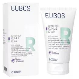 EUBOS KÜHL &amp; KLAR Čistiace mlieko proti začervenaniu, 150 ml