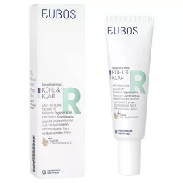 EUBOS KÜHL &amp; KLAR Proti začervenaniu CC Krém LSF 50, 30 ml