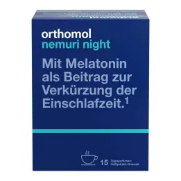 Orthomol nemuri nočné granule, 15X10 g