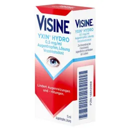 Visine® Yxin® Hydro 0,5 mg/ml očné kvapky, 15 ml