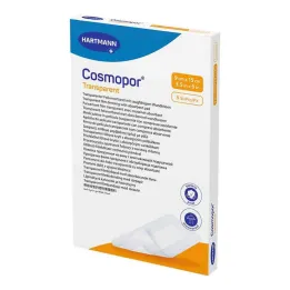 Cosmopor priehľadný filmový obväz 9x15 cm sterilný, 5 kusov