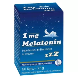 MELATONIN 1 mg kapsuly, 60 ks