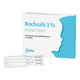Kuchynská soľ 3% inhalačné detské ampulky, 60x4 ml