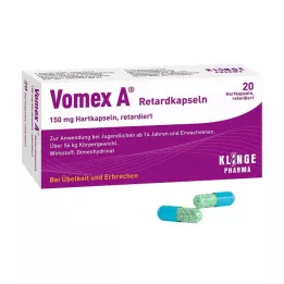 VOMEX Kapsuly s predĺženým uvoľňovaním, 20 ks