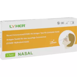 LYHER Antigénový rýchly test tampón z nosa, 1 ks