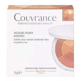 AVENE Couvrance Mosaic Powder natural so špongiou, 10 g