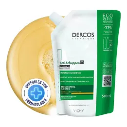 Vichy Dercos šampón proti lupinám na suchú pokožku hlavy, 500 ml