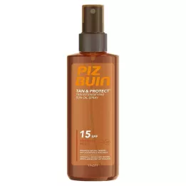 PIZ Buin Tan &amp; Ochranný sprej na opaľovanie LSF 15, 150 ml