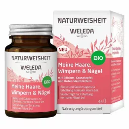 WELEDA Natural Wisdom My Hair mihalnice&Nails Kps, 46 ks